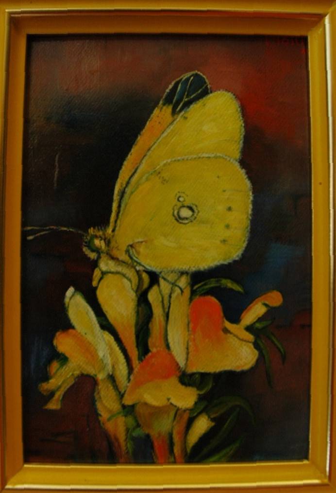 Zo série Motýľ a kvet II